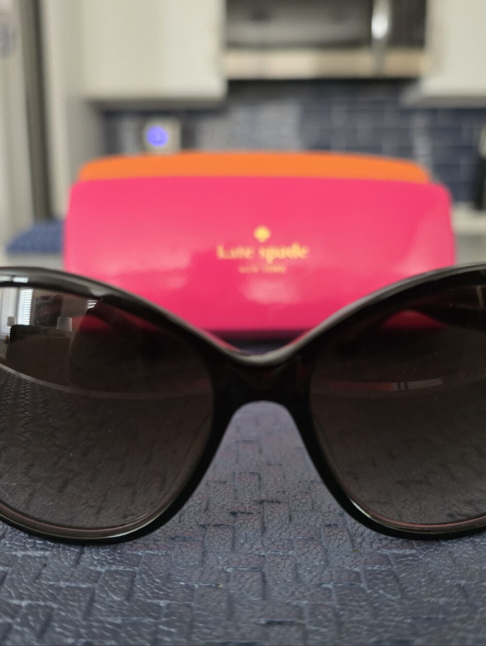 KATE SPADE Dark Purplw Women's Sunglasses with Gradient Lenses - Picture 2 of 7